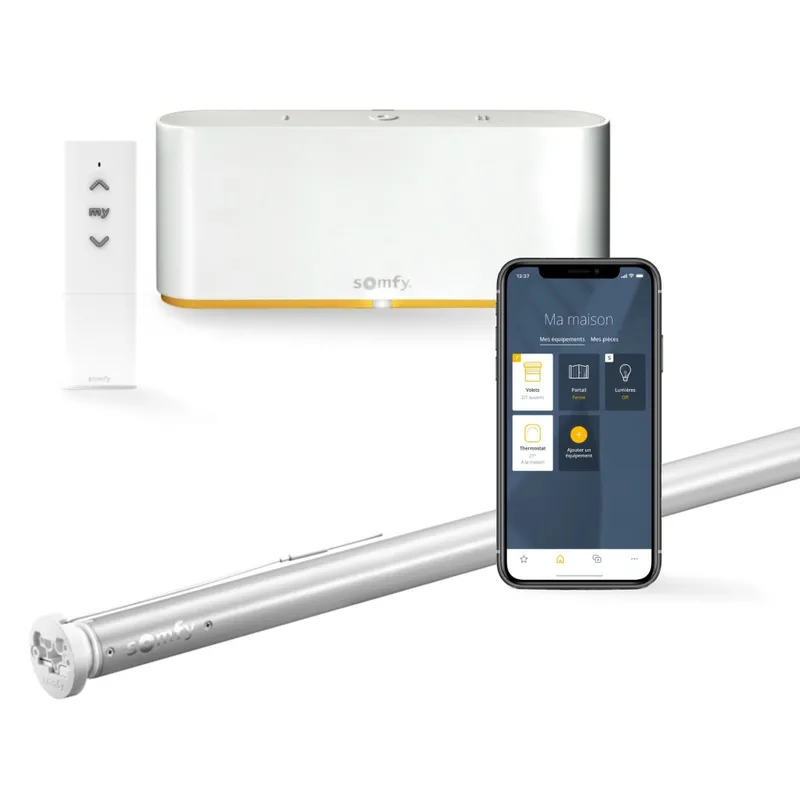 Application Somfy TaHoma pour centraliser et automatiser les volets roulants