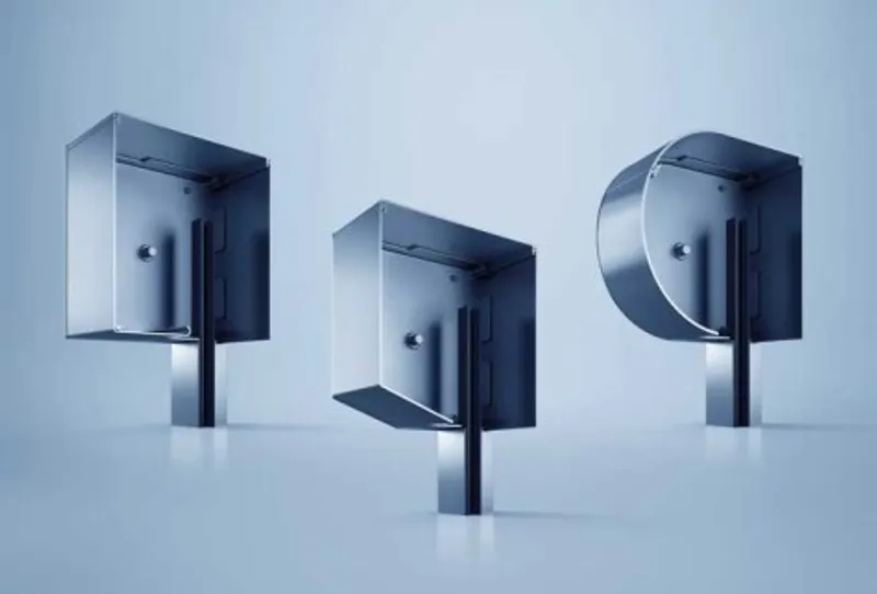 Options de caissons carrés et arrondis pour porte de garage enroulable