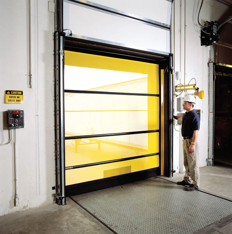 Moustiquaire enroulable pour grande ouverture commerciale/industrielle, ventilation naturelle sans insectes ou poussière