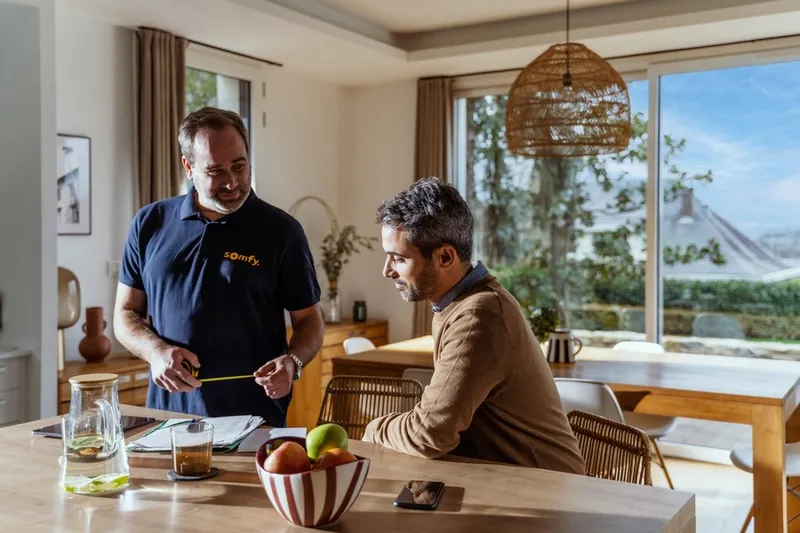 Support installateur Somfy, diagnostic et configuration avant mise en service