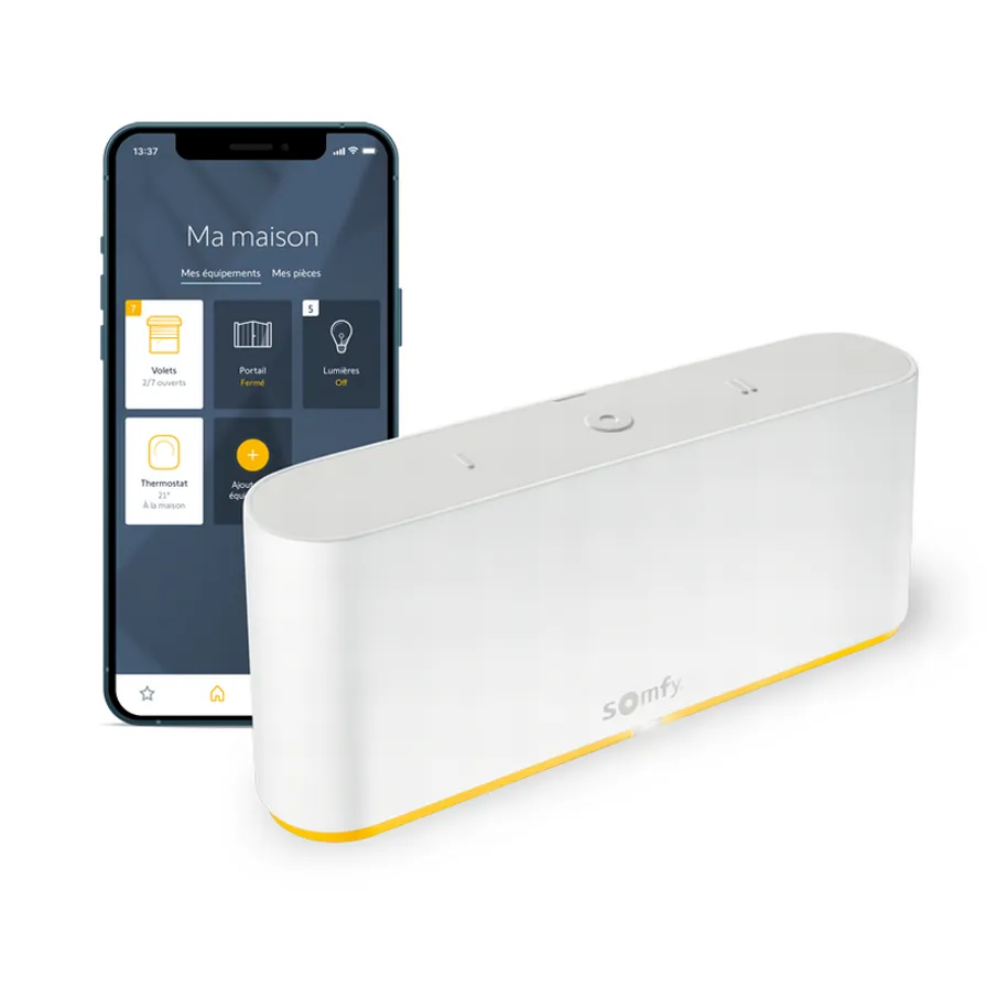 TaHoma Switch : scénarios et automatisation des volets roulants par zones