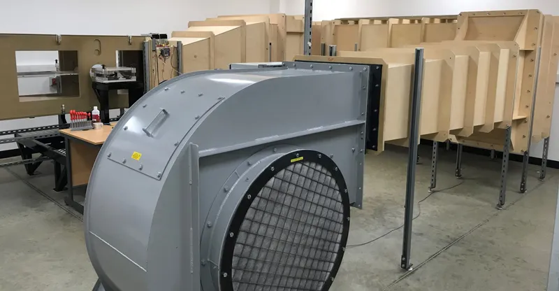 Test de résistance au vent pour toile solaire extérieure, stabilité